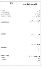 Arabic & English CV 004.doc