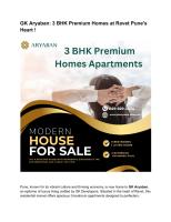 Gk Aryaban 3 Bhk Premium Homes At Ravet Pune s Heart pdf
